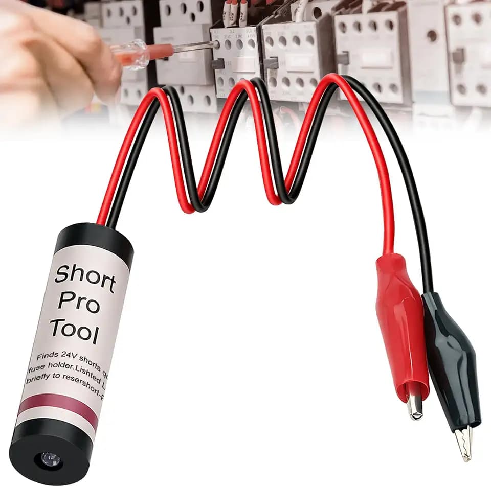 Short Pro 24V Circuit Breaker Finder with Alligator Clip – HVAC Diagnostic Service Tool for Low Voltage Systems