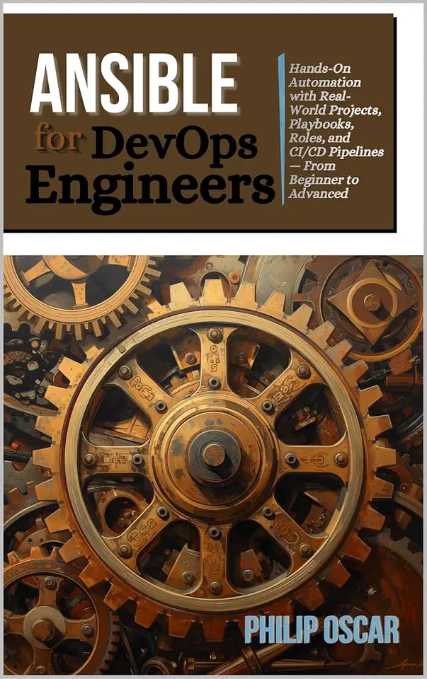 Ansible for DevOps Engineers: Hands-On Automation with Real-World Projects, Playbooks, Roles, and CI/CD Pipelines — From Beginner to Advanced (DevOps Engineer Series Book 1)